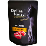 Wet cat food Dolina Noteci Premium Sterilized Duck 10 x 85G (sachets)