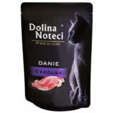 Wet cat food Dolina Noteci Premium Rabbit dish 10 x 85g (sachets)