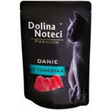 Wet cat food Dolina Noteci Premium Tuna dish 10x 85g (sachets)