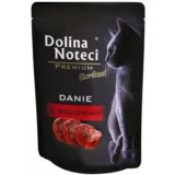 Wet cat food Dolina Noteci Premium Beef dish 10 x 85 g (sachets)